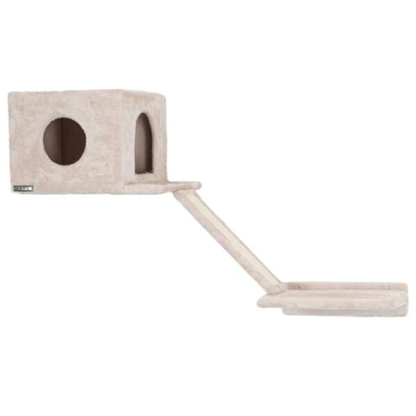 Kerbl Rascador de pared para gatos Mont Blanc madera beige