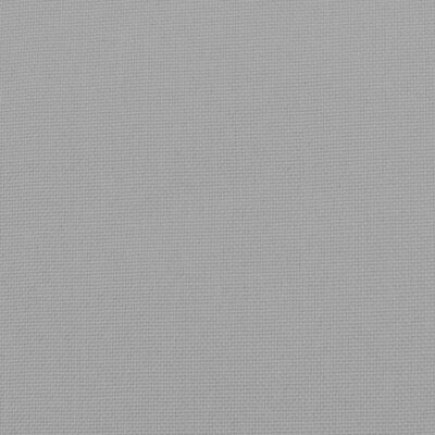 vidaXL Silla mecedora de tela gris claro