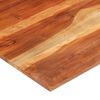 vidaXL Tablero de mesa madera maciza de acacia 15-16 mm 70x80 cm