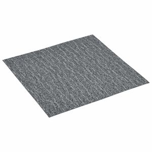 vidaXL Tableros de Suelo 55 pcs Gris 5,11 m&sup2; PVC