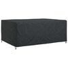 vidaXL Funda para muebles Liso Negro 270 x 180 x 90 cm 600D