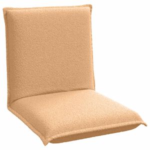 vidaXL Sill&oacute;n ajustable Beige Tela de Oveja
