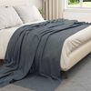 vidaXL Mantitas de Sof&aacute; 24 pcs Gris oscuro 270 x 240 cm Lana