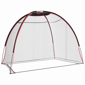 vidaXL Ayuda de Entrenamiento de Golf Negro 314 x 150 x 206 cm