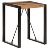 vidaXL Mesa de comedor madera maciza de acacia 60x60x75 cm