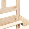 vidaXL Estructura de cama de madera maciza de pino 120x200 cm