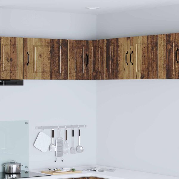 vidaXL Mueble de Cocina con estante Madera vieja 57 x 57 x 40 cm