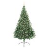 vidaXL &Aacute;rbol de Navidad Artificial Preiluminado Verde 180 cm PVC