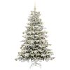 vidaXL &Aacute;rbol de Navidad artificial con ramas articuladas 210 cm