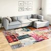 vidaXL Alfombra lavable patchwork multicolor 190x300 cm