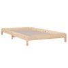 vidaXL Cama apilable de madera pino maciza 100x200 cm