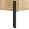 vidaXL Mesita de noche madera de ingenier&iacute;a roble Sonoma 40x40x66 cm