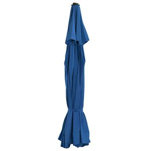 vidaXL Tela de repuesto para sombrilla azul azure 515 cm