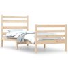 vidaXL Estructura de cama sin colch&oacute;n madera maciza de pino 90x200 cm