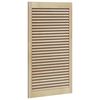 vidaXL Puerta de Armario con puerta 4 pcs Natural 140.5 x 2 x 59.5 cm