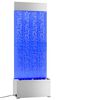 vidaXL Columna burbujas LEDs RGB acero inoxidable acr&iacute;lico 110 cm