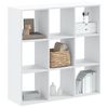 vidaXL Estanter&iacute;a de madera de ingenier&iacute;a blanca 102x32x102 cm