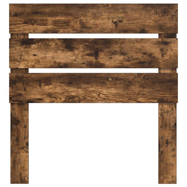 vidaXL Cabecero Roble ahumado 90 cm Madera de ingenier&iacute;a