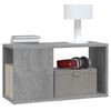 vidaXL Mueble de TV madera contrachapada gris Sonoma 60x24x32 cm