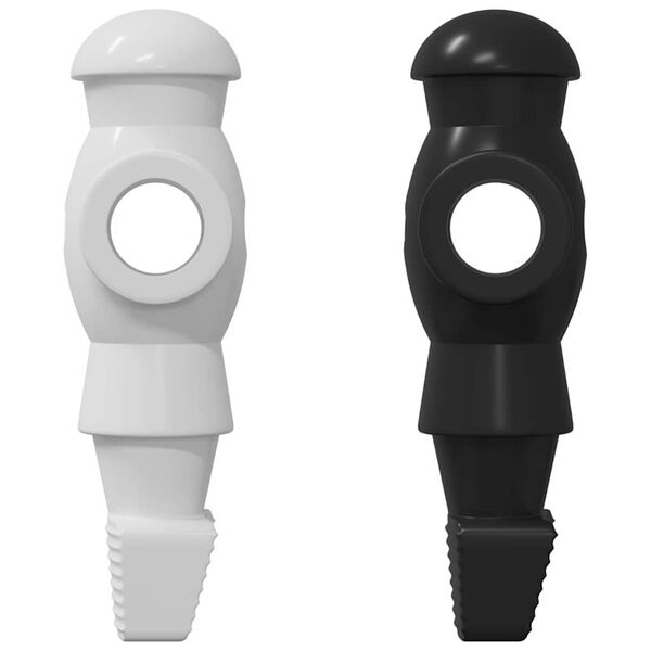 vidaXL Jugadores de mesa de futbol para varilla de 3.6 x 3.1 x 10.8 cm 24 pcs