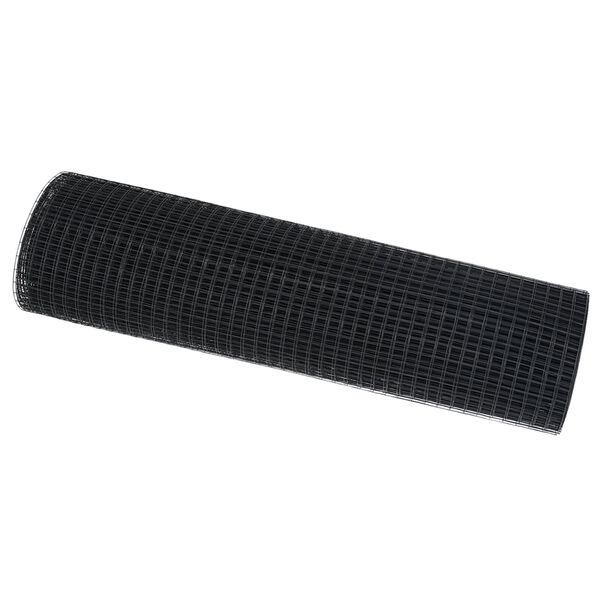 vidaXL Cerca de Alambre Soldado Gris 0.8 x 100 m Acero