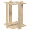 vidaXL soporte para tacos de billar Madera de ingenier&iacute;a Roble Sonoma