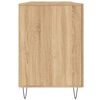 vidaXL Escritorio madera de ingenier&iacute;a roble Sonoma 140x50x75 cm