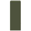 vidaXL Caja de entrega de paquetes Verde oliva 41 x 38 x 103 cm Acero