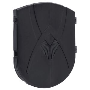 vidaXL Diana electr&oacute;nica con dardos polipropileno negro