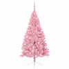 vidaXL &Aacute;rbol de Navidad Artificial Preiluminado Rosa 180 cm PVC