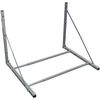 vidaXL Soporte para neum&aacute;ticos acero plateado