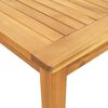 vidaXL Juego de comedor de jardín 9 piezas 180x90x75 cm madera maciza de acacia