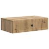 vidaXL Mesa Lateral Montada en la Pared 59 x 34,5 x 17 cm