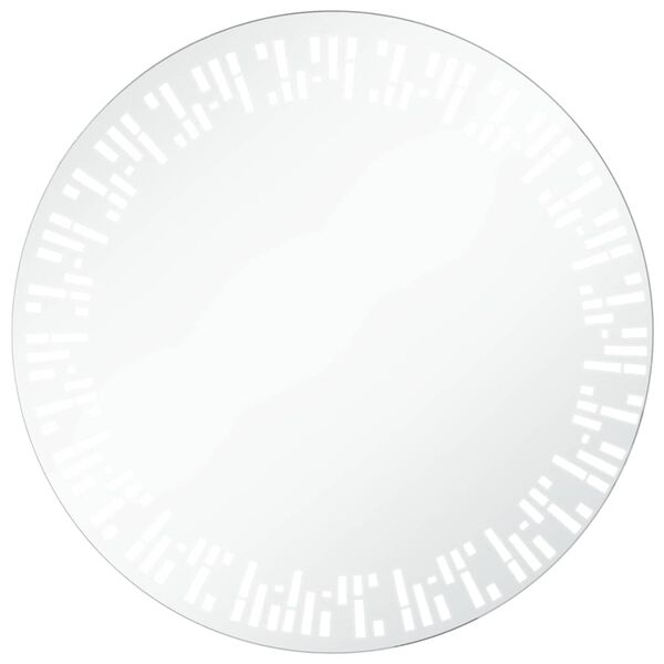 vidaXL Espejo de ba&ntilde;o con LED 70 cm