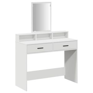 vidaXL Mesa Tocador 100 x 41 x 140 cm Madera de ingenier&iacute;a