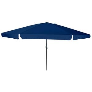 vidaXL Sombrilla de jard&iacute;n 394 x 394 x 248 cm Poli&eacute;ster y Acero