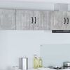 vidaXL Mueble de Cocina Lucca 2 pcs Gris Concreto 40 x 31 x 40 cm