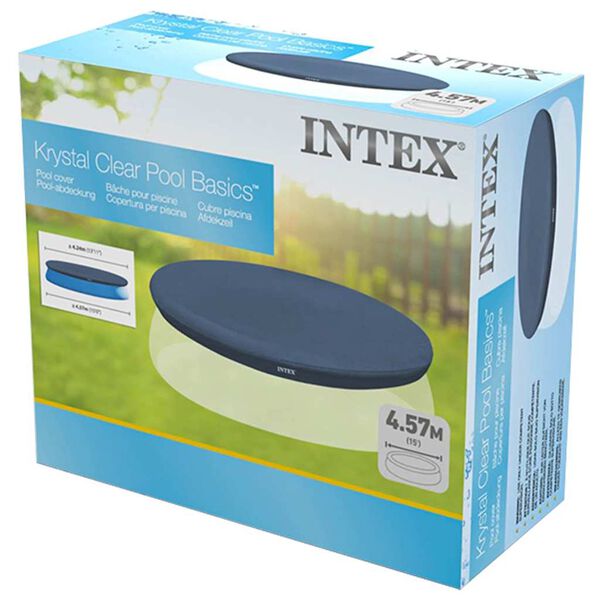 Intex Cubierta de piscina redonda 457 cm