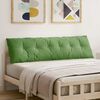 vidaXL Coj&iacute;n de Espalda Verde claro 180 x 50 cm Tela de pana