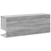 vidaXL Armario de pared madera de ingenier&iacute;a gris Sonoma 80x20x30 cm