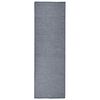 vidaXL Alfombra de exterior de tejido plano azul 80x250 cm