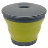 Outwell Cubo plegable con tapa 7,5 L verde lima
