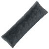 vidaXL Coj&iacute;n con almohada HEERLEN Gris antracita 40 x 145 cm Fleece PV