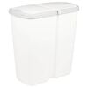 vidaXL Cesta de Basura Blanco 48,5 x 28 x 51 cm PP
