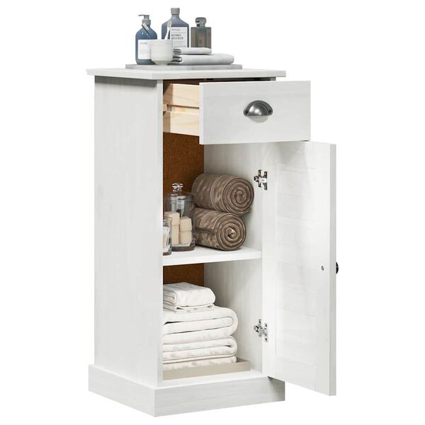 vidaXL Mueble de Cuarto de Ba&ntilde;o con caj&oacute;n VIGO Marr&oacute;n y Marr&oacute;n Miel