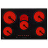 vidaXL Vitrocer&aacute;mica con 5 quemadores control t&aacute;ctil 90 cm 8500 W