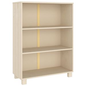 vidaXL Estanter&iacute;a HAMAR madera pino maciza marr&oacute;n miel 85x35x112 cm