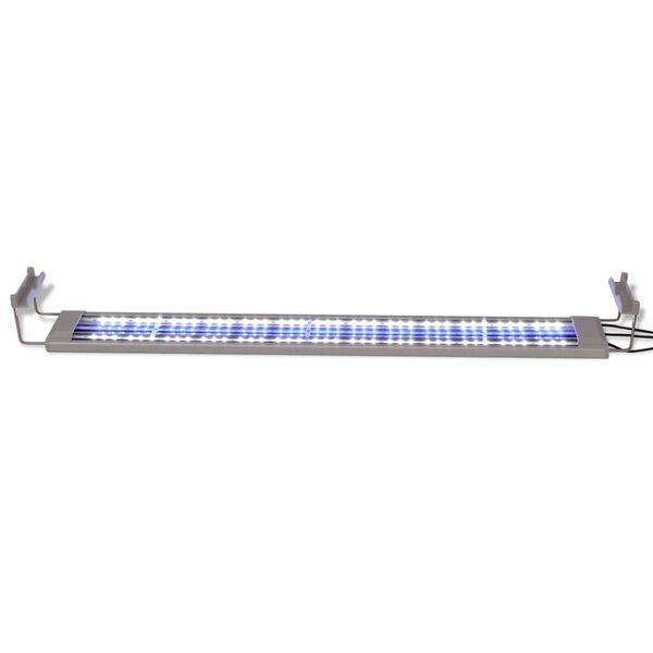 vidaXL L&aacute;mpara LED para acuario aluminio IP67 80-90 cm
