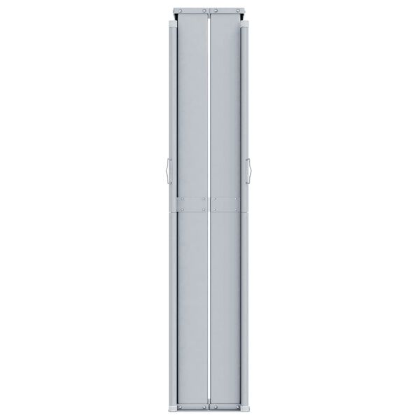 vidaXL Toldo lateral retr&aacute;ctil rojo 160x1000 cm