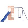 vidaXL Parque infantil de exterior madera maciza Douglas
